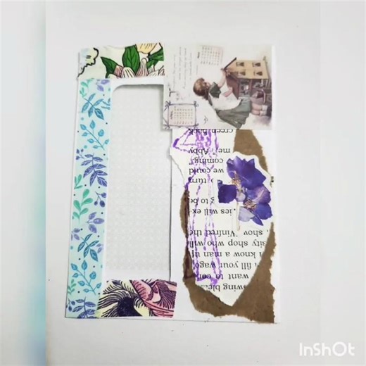 Turn Junk mail window envelope into a junk journal pocket
