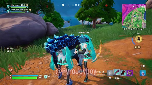 What’s better than 1 Miku in your WiFi? 2 MIKUS!🎤🎤🛜🎶🎵 Ft. (@Spm_mex_true ) #fortniteblitz #fortnite #fortniteclips #mikufortnite