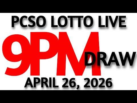 Lotto Result Today 9pm Draw April 26, 2026 Swertres Ez2 PCSO LIVE