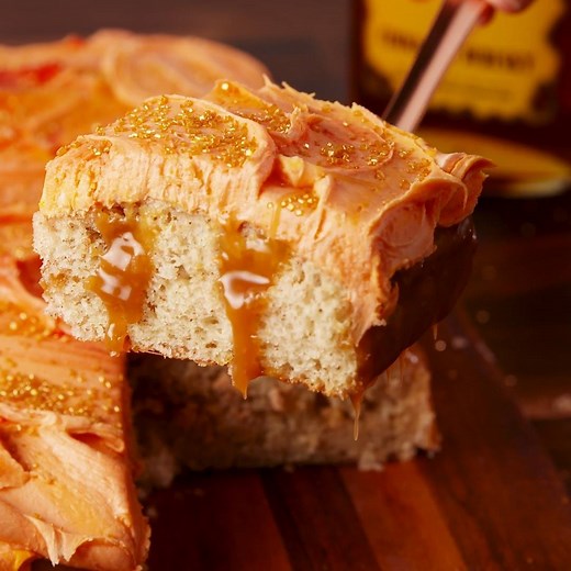 Fireball Whisky lovers, how badly do you want this cake for your birthday? Full recipe: http://dlsh.it/eWlkB5a | Delish