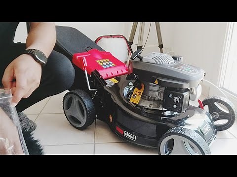Review of the MS132-42 SCHEPPACH self-propelled thermal lawnmower