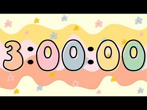 3 Hour Groovy Themed Timer