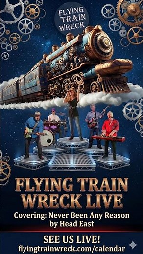 Never Been Any Reason (Head East) - FLYING TRAIN WRECK Live!