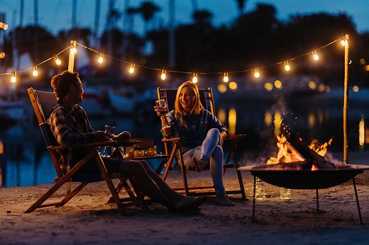 Bonfires on Mission Bay | Book Now — BAYSIDE BONFIRES
