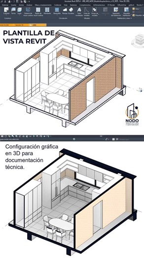 Nodo - Arquitectura y Gestión BIM on Instagram: "🎥 Timelapse de configuración de plantilla de vista en Revit: colores, categorías y estilo técnico en acción. ¿Usas plantillas personalizadas en tus proyectos BIM? Comenta tu enfoque 👇 #revit #arquitectura #bim #arquitecturadigital #revittips #diseño3d #NodoArquitectura"