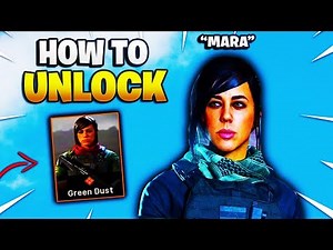 *Unlocking* MARA "GREEN DUST" Operator Skin in Modern Warfare (MW Mara Operator Showcase + Finisher)