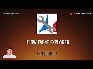 XRM Toolbox tool - Flow Event Explorer
