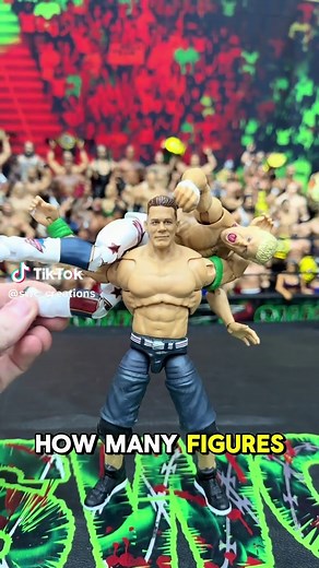 How Many Figures Can I Stack? 😱 #wwe #wwefigures #wwetoys #wrestlingfigures #wrestling