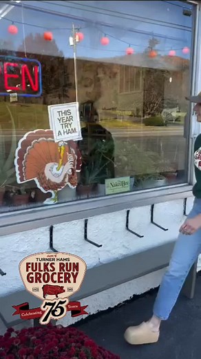 This year, try ham. Country ham, specifically. #TurnerHam #CountryStore #FamilyOwned #VirginiaHam #ShenandoahValley #Appalachia | Fulks Run Grocery
