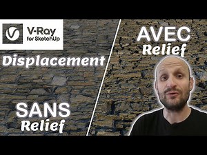 V-Ray SketchUp - Tout savoir sur le DISPLACEMENT