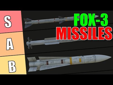 Ranking EVERY Fox-3 Missile in War Thunder