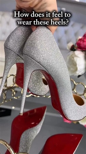 How Does It Feel to Wear Luxury Stiletto Heels? 👠 | Christian Louboutin Heels Review #heels #ootd