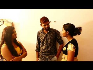 one boy two girls romatic video making || two girls romance with one boy