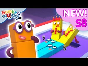 Double Doors, Double Locked - Full Episode | S8 E12 | Numberblocks