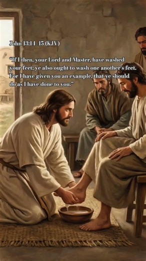 Jesus Shows True Humility