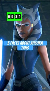 3 facts about Ahsoka Tano!!! #starwars #ahsokareview #ahsokatano #jedi #starwarscanon #clonewars