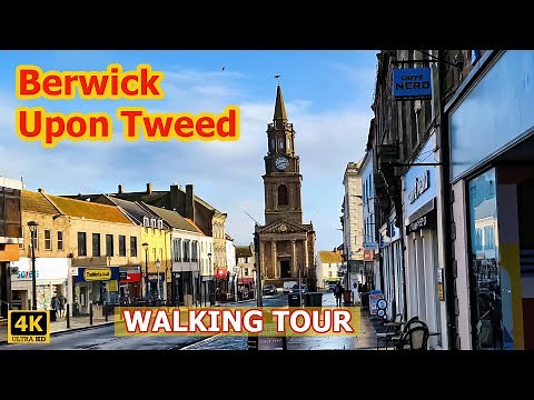 BERWICK UPON TWEED | Walking Tour | 4K