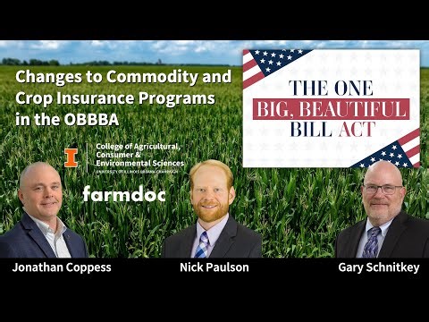 Changes to Commodity and Crop Insurance Programs in the OBBBA