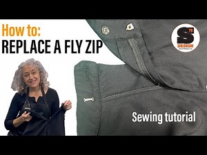 How to replace a fly zip