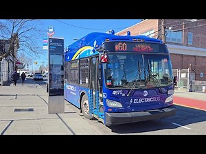 ⁴ᴷ NYC Bus: 2023-2024 New Flyer XE40s on the B60 (Grand Avenue Depot)