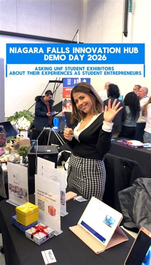 University of Niagara Falls Canada | UNF student exhibitors took centre stage at the Niagara Falls Innovation Hub Demo Day 2026. ⚙️💡 We connected with student entrepreneurs as... | Instagram