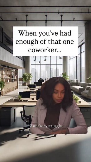 When your coworker keeps pushing your buttons like you won’t clock out and test your reflexes. 😤😂 Follow @workdaystruggles for more relatable and funny work memes. #relatableworkmemes #corporatehumor #relatablecontent #funnyreels #fblifestyle #workdaystruggles #officelife #workmemes #coworkerdrama #viralworkmeme #officehumor #workplacehumor #toxiccoworker funny coworker meme, office humor reel, workplace drama, workday struggles, viral work meme, relatable work humor, coworker problems, office