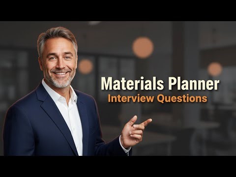 Top 5 Materials Planner Interview Questions [With Expert Answers]
