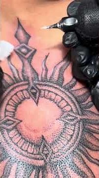 Sun Tattoo Back Piece FB- Rheymart Salumbides. #tattoo