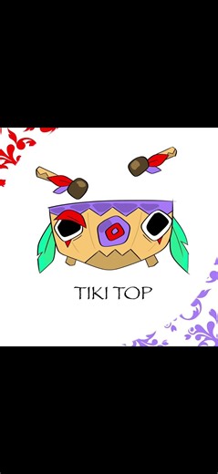 My steel drum tiki idea for the Tiki Tak Tribe from DK Country Returns 🎶