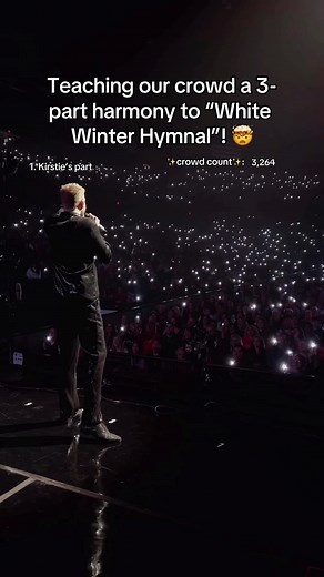 Pentatonix Chicago Crowd Sings White Winter Hymnal in Perfect Harmony