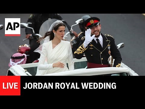 Jordan royal wedding LIVE: Crown Prince Hussein marries Rajwa Alseif