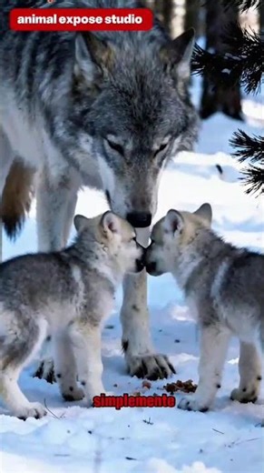 Wolf — The Alpha Who Abandons Weak Pups in the Wild 🐺 | Hidden Pack Secrets Exposed#ytshorts