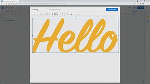 How to Draw Something on Google Docs