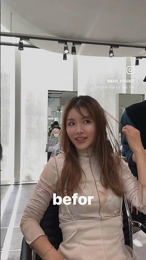 【髪の毛大改造！】ロングからのイメチェン#マヤアレンジ#イメチェンカット #ハイライト #hair #hairstyle #shotrs