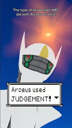 Getting Arceus for the first time be like