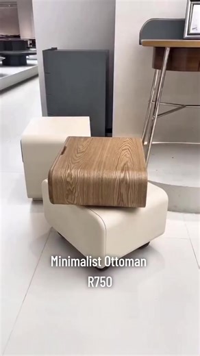 Minimalist Ottoman For purchasing inquiries, please contact the administrator. WhatsApp messaging and 24-hour call services are available #furniture #fyp #sama28