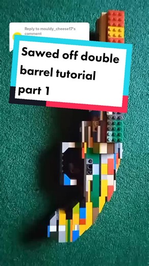 How to Build a Lego Double Barrel Shotgun