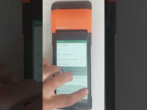 Configuración de impresión y Total POS en SUNMI V2