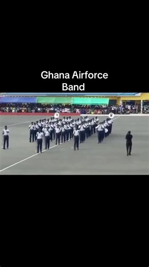 Ghana Air Force Band at Military Parade