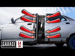 Driving an articulated Lada (on springs)