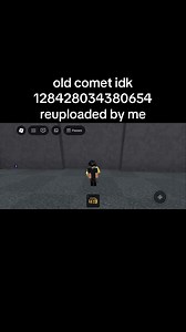 Roblox Boombox ID: Old Comet Nostalgic Sound