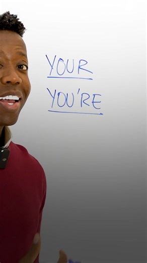 Quelle est la différence entre : “Your” et “You’re” en anglais ? Explication👇🏾 ✔️ Your = Adjectif possessif → indique la possession : ton, ta, tes, votre, vos. ✔️ You’re = Contraction de "You are"→ signifie : "Tu es", "Vous êtes". Exemples : 📌 Voici ton sac. ✅ Here is your bag. ❌ Here is you’re bag. 📌 Tu es gentil. ✅ You’re nice. ❌ Your nice. Never make this confusion again. It’s Kodjo, your English Coach Take care guys! | KodjoEnglish