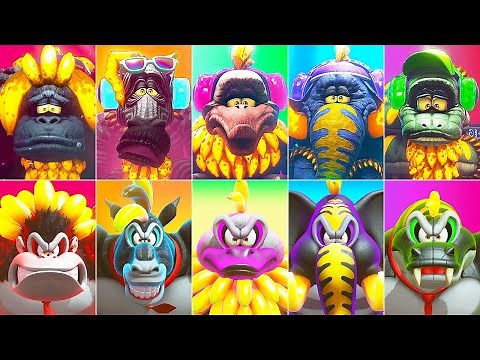 Donkey Kong Bananza - All Bananza Rehearsals + Secret Final Level