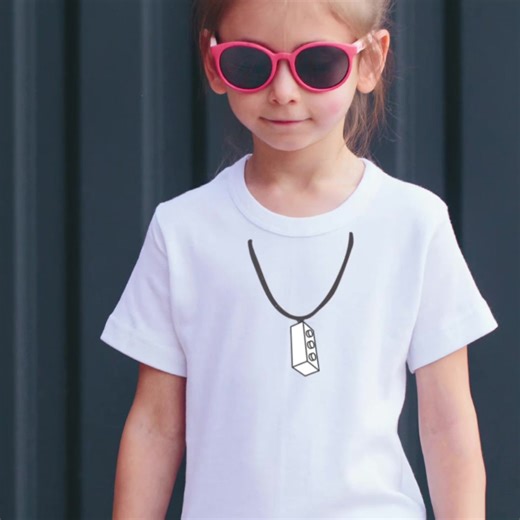 Chewelry! We love a good necklace! Celebrate your kiddo’s spicy with this adorable tee! #NeuroSpicyStyle #neurospicy #neurodiversity #ADHD #autism