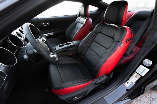 Ford Mustang Leather Interior Replacement & Custom Upholstery | LeatherSeats.com