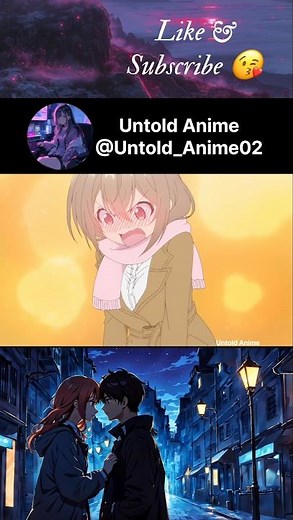 Apki first kiss 🤭🙈 || My tiny senpai 😘 [UHD anime edit 4k ▶️] #anime #shorts
