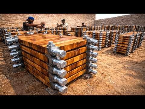 Amazing Process from Pakistan Factory - Manufacturing Wooden Hot Pots - ‪@WoodworkingHands‬