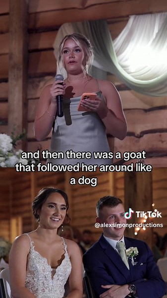 An Alpaca?🤣🦙 #fyp #foryou #wedding #weddingvibes #weddingspeech