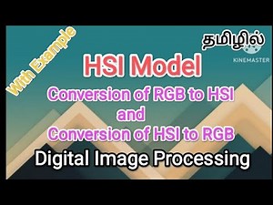 HSI model and it's conversion | digital image processing in tamil #sscomputerstudies , #hsimodel
