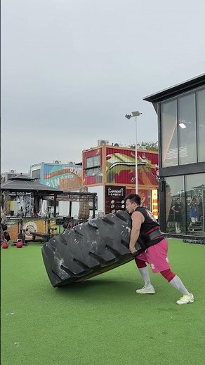 HEAVIEST tyre flip ever! 💪